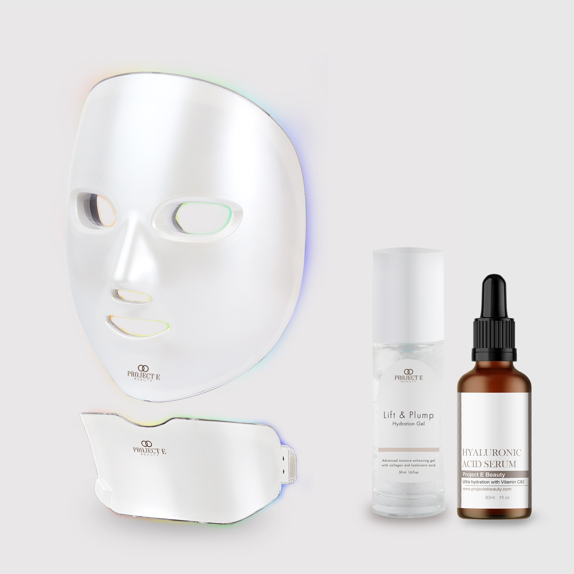 LightAura Plus Face+Neck Rejuvenation & Hydration Set
