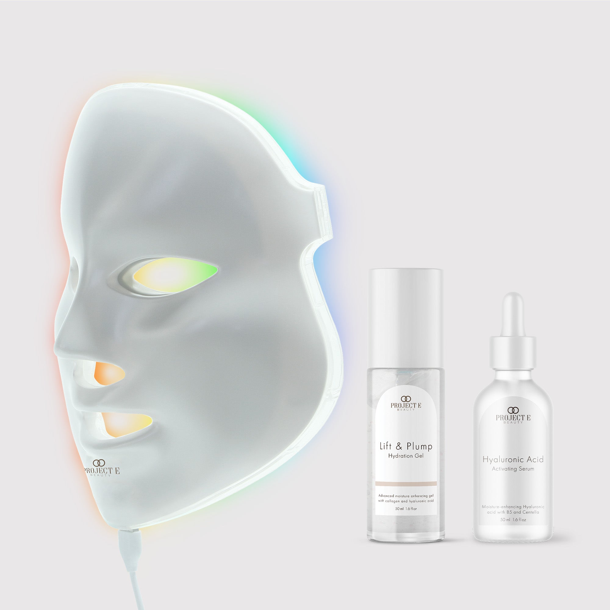 Anti-Wrinkle Radiance Set: Clinically proven LED therapy to reduce wrinkles, refine texture, and enhance skin radiance